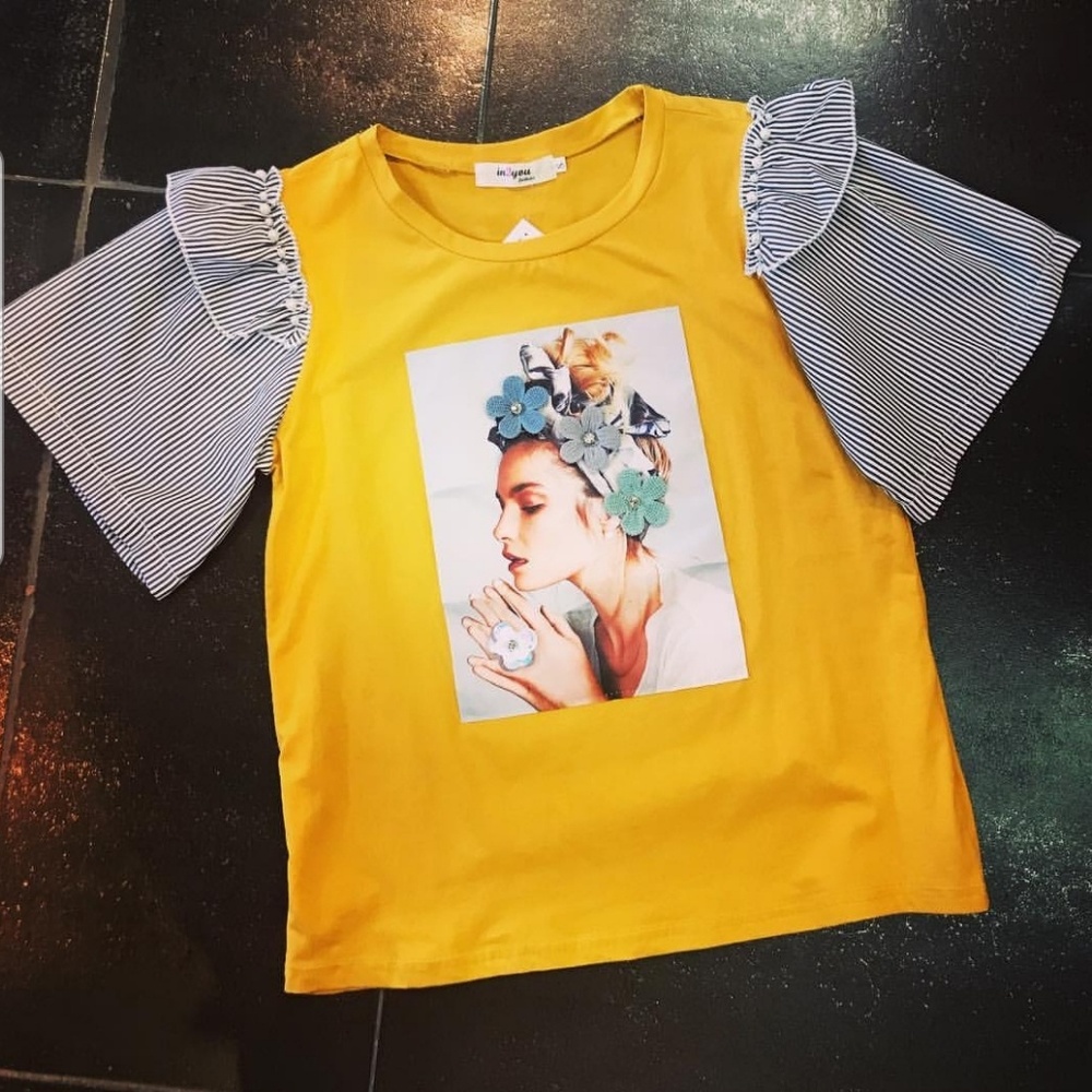 Mustard shirt